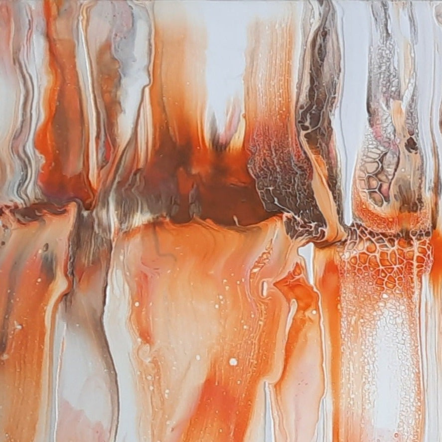 Acrilico su Tela: Trittico "Canyon"