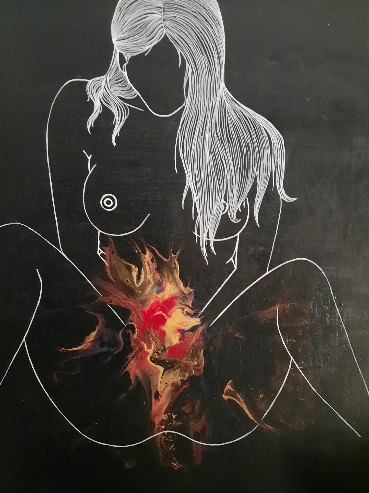 Acrylic on Canvas: Ekstasis