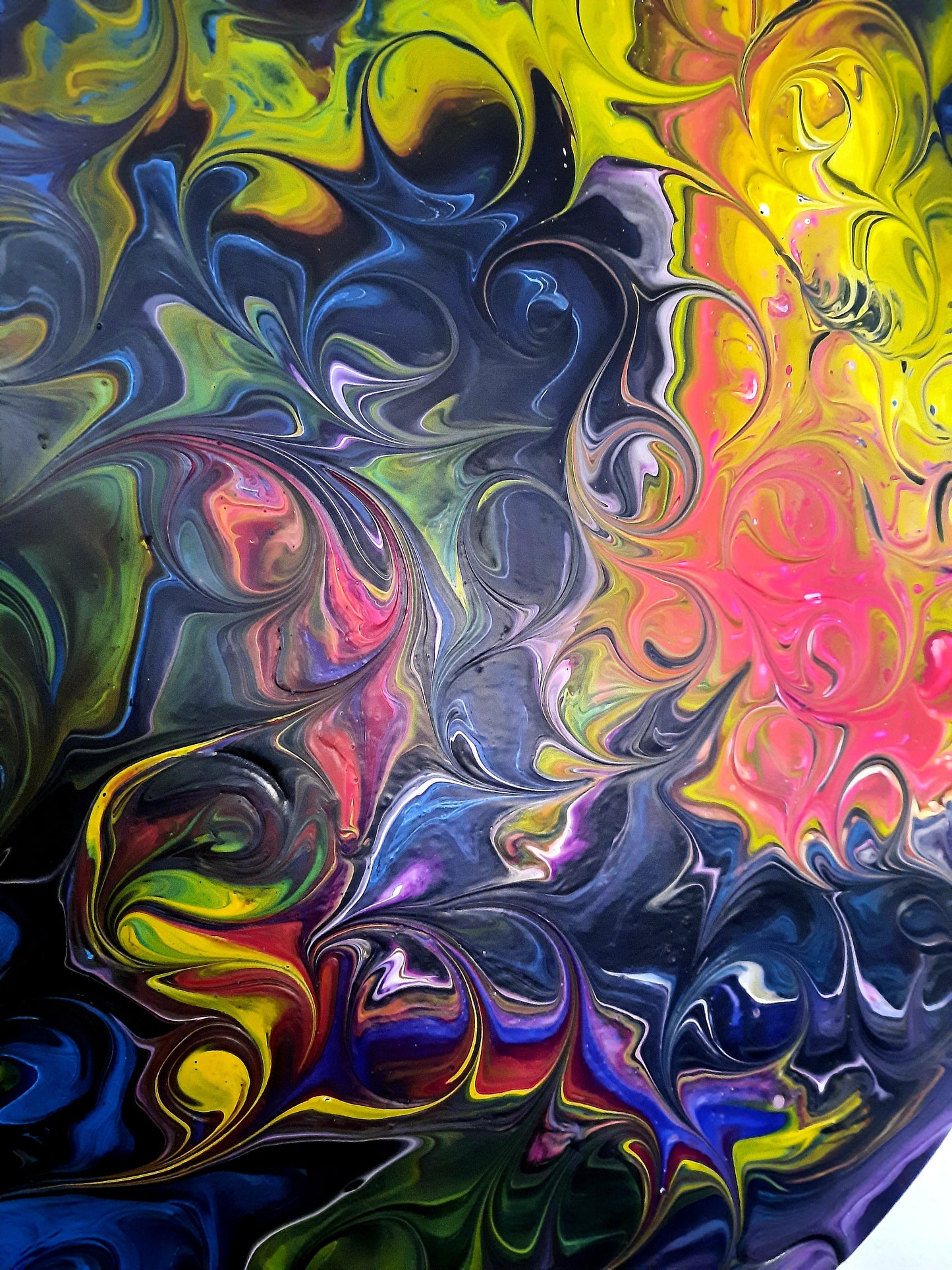 Acrylic on canvas: Vortex