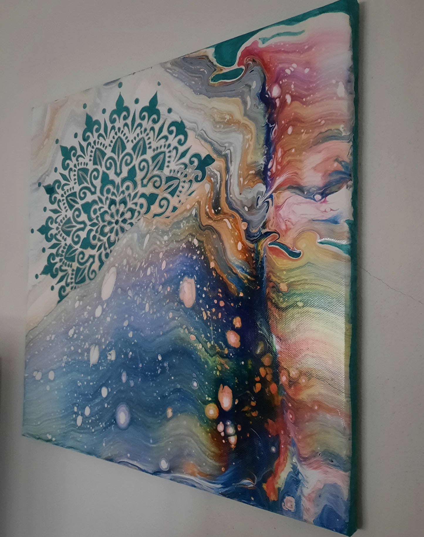 Acrylic on canvas: Mandala series