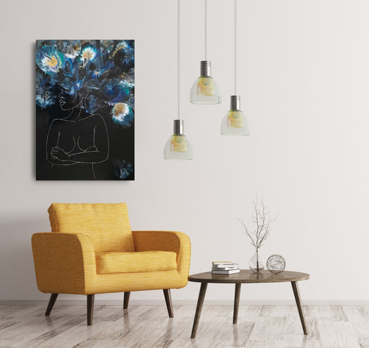 Acrilico su Tela: Maturati Sentimenti