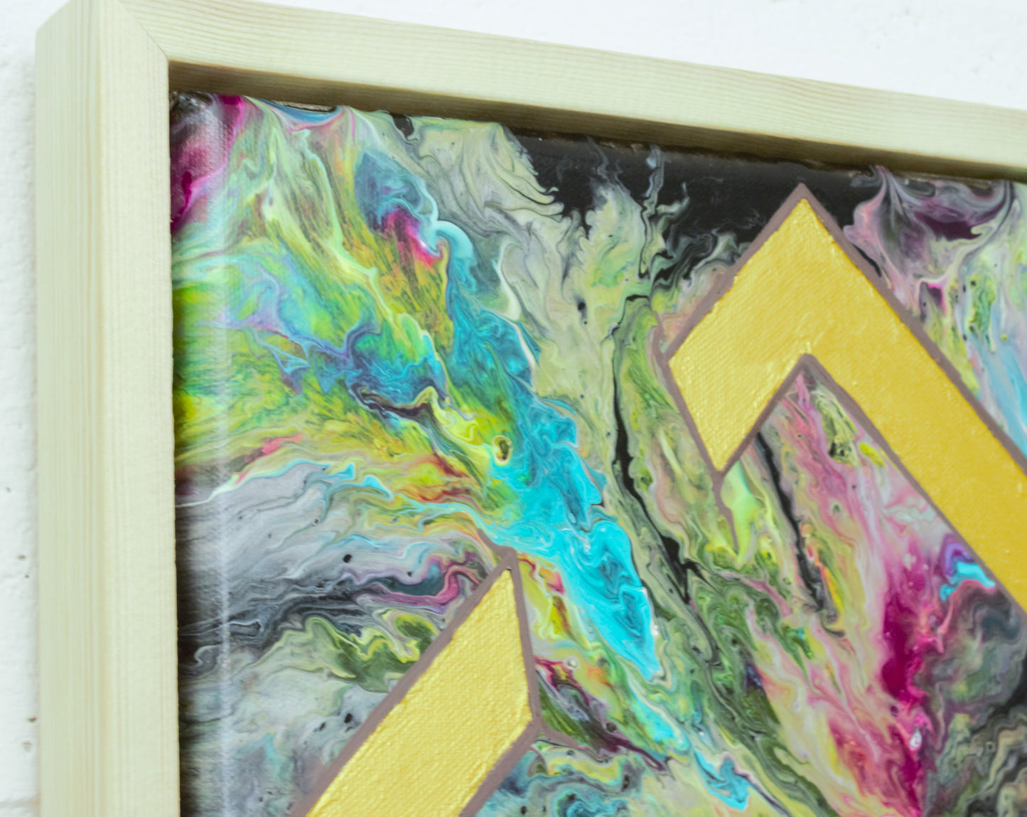 Acrilico su Tela: Chaotic