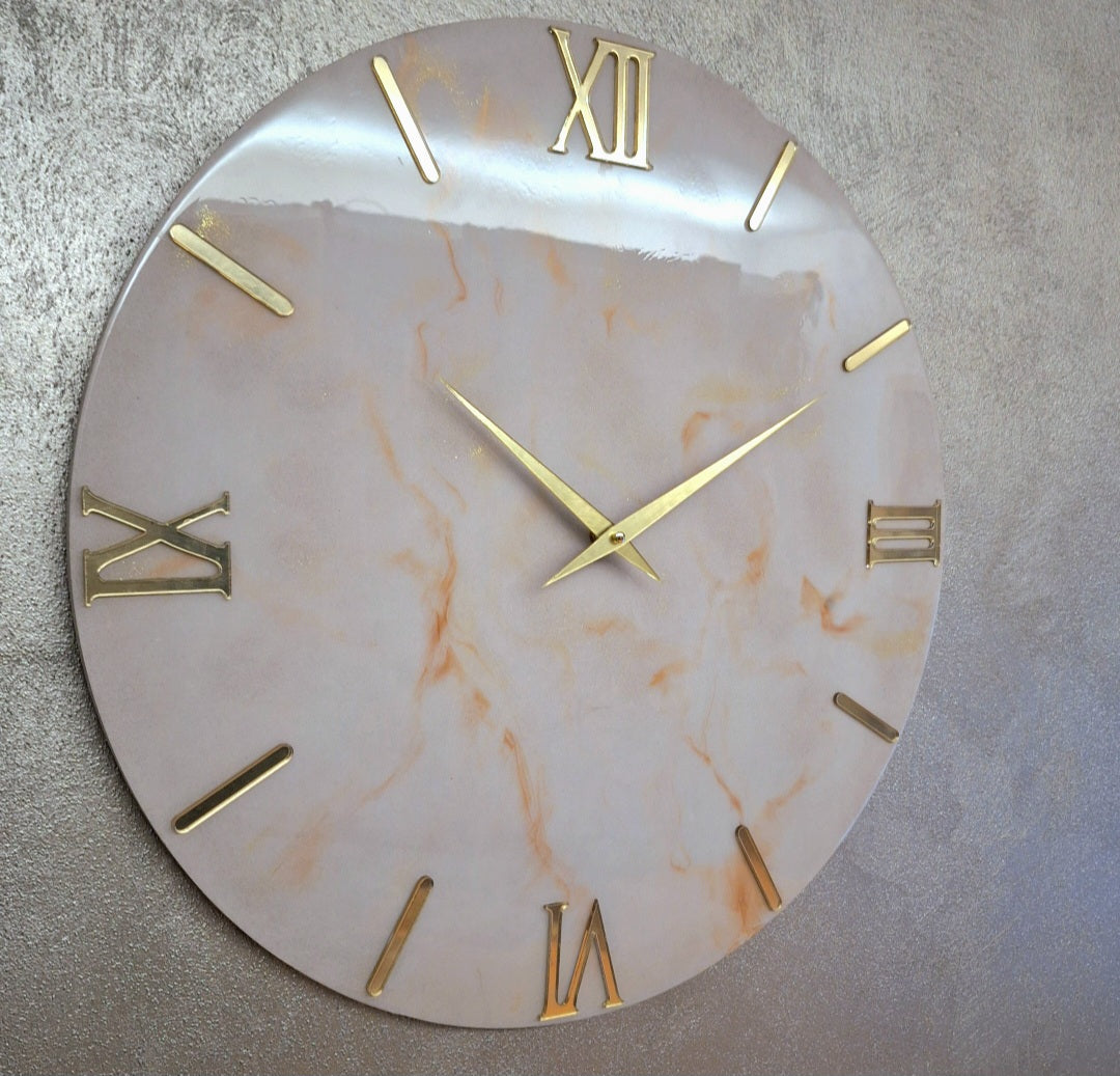 Orologio: Gold Marble