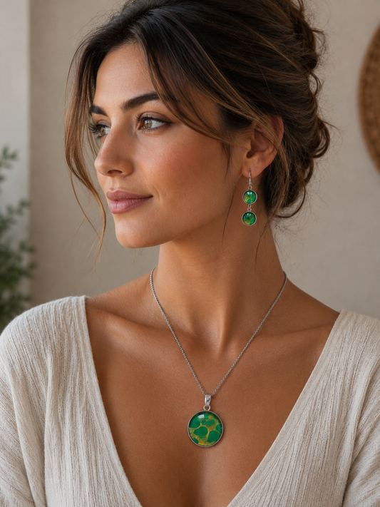 Parure: Smeraldo Liquido