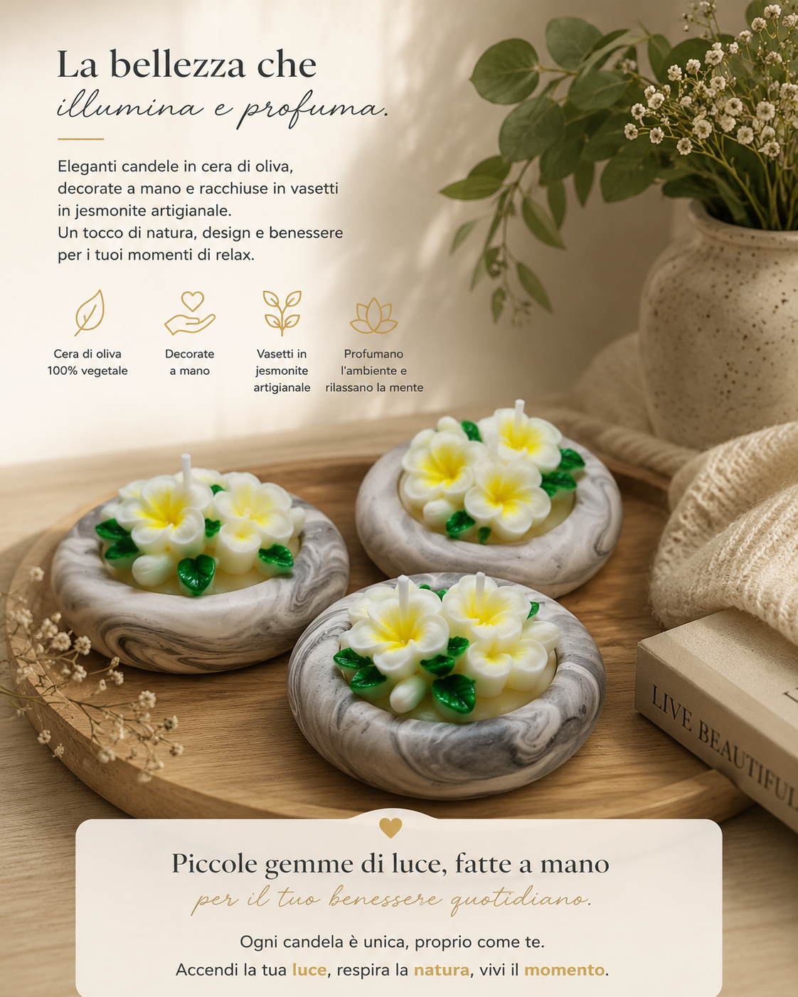Candele: Frangipane