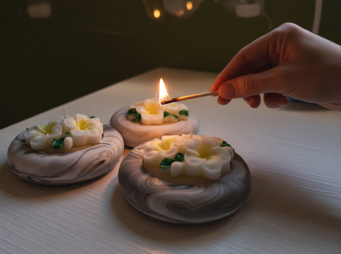 Candele: Frangipane