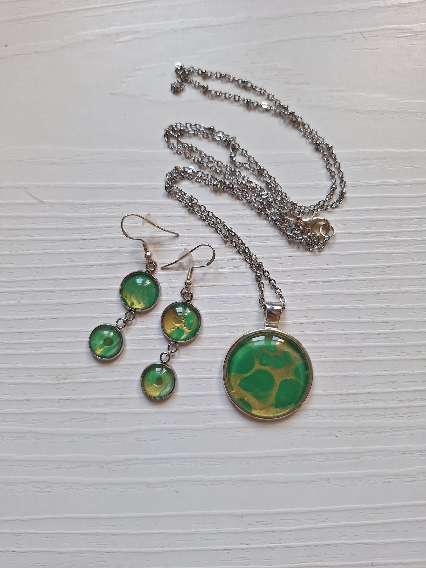 Parure: Smeraldo Liquido