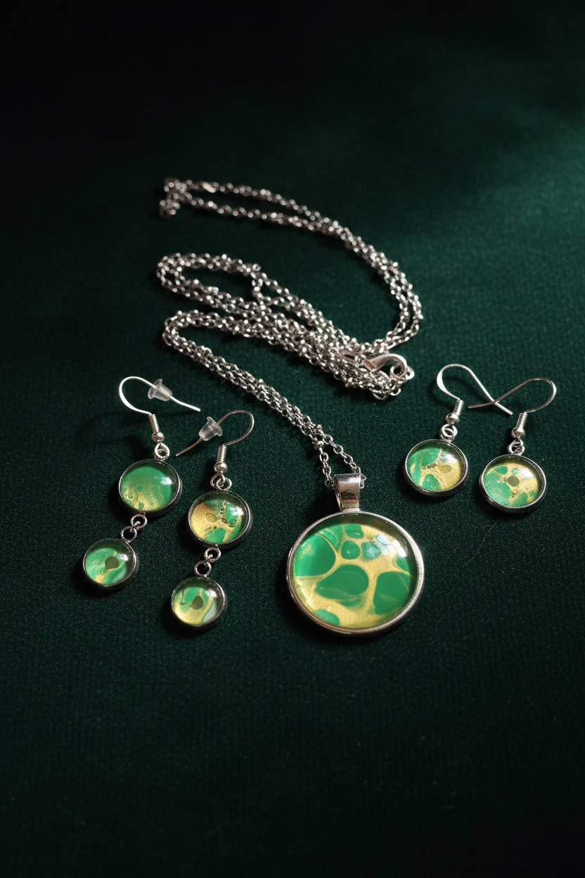 Parure: Smeraldo Liquido